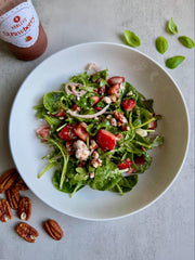 Strawberry Feta Arugula Salad