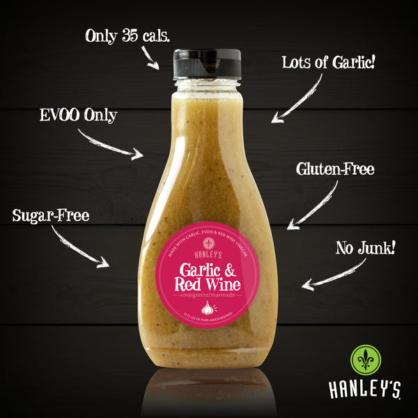 Garlic & Red Wine vinaigrette – Hanley's Foods Garlic & Red Wine vinaigrette – Hanley's Foods