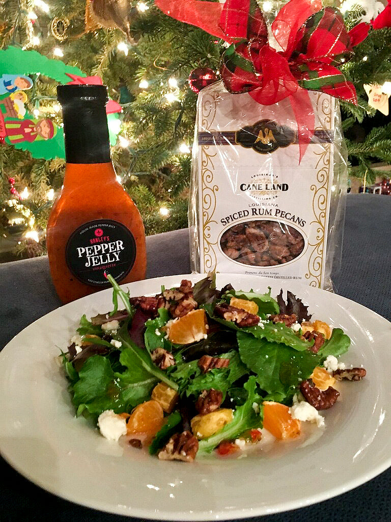 Pepper Jelly & Pecan Spiced Salad