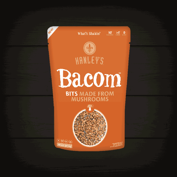 Hanley's Introduces Plant-Based 'Bacom'Bits with Exclusive Kickstarter Launch