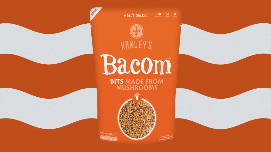 Fast Company: Another meat gets replaced: Now your bacon bits can be made from mushrooms