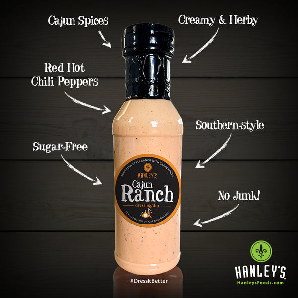 Cajun Ranch dressing/dip – Hanley's Foods